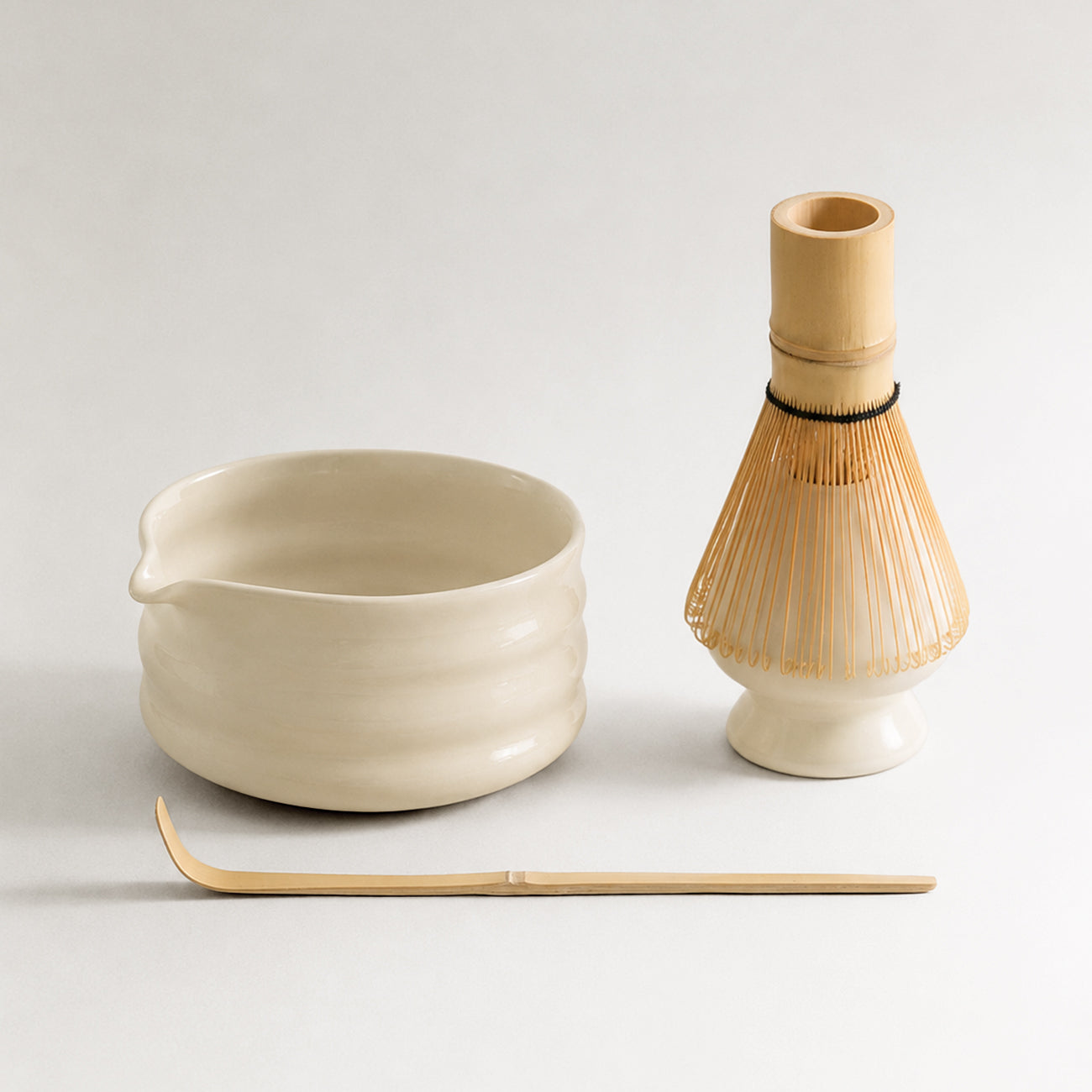 Matcha Equipment Set Creme
