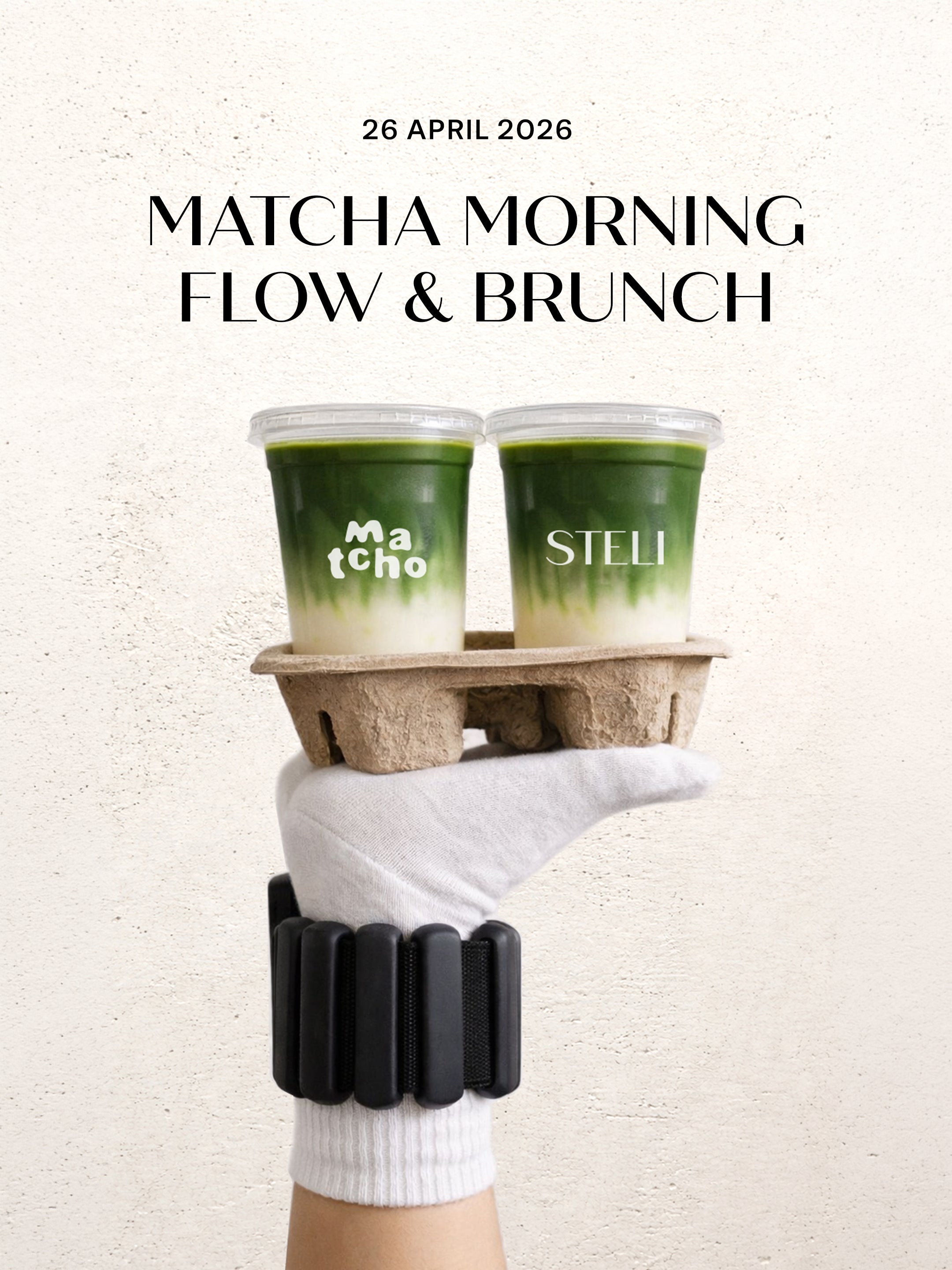 Matcha Morning Flow & Brunch | Steli x Matcho
